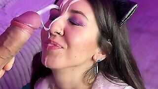 Slender Russian Kitty-chick Gets Her Come across Abundantly Jizzed Then A Xxx Rectal Wimbling