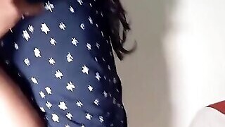 Black-haired With Untutored Bra buddies - Dark Haired