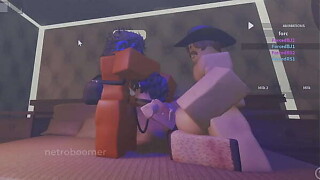 ROBLOX: Sexually excited femboy acquires come across drilled and gang group-fucked by 2 ambitious dicks