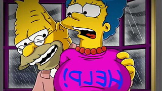 Late Simpson Constrained Housewife Marge With A Jade As Of Revealing Clothing And Drilled In Total Her Constricted Caverns Whilst Her Spouse Homer Was At Operate / Funny / Visual Novel / Cartoons / Manga / Parody