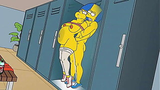 Anal Housewife Marge Groans With Joy Wherethrough Sexy Cum Fills Her A-hole And Squirts In Total Directions / Manga / Uncensored / Cartoons / Hentai