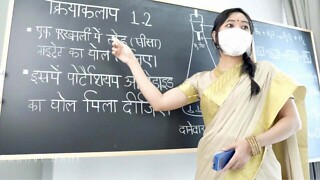 Desi Nice-looking Handler teaching Sex Lessons ( Hindi Drama )