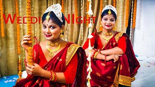 Desi Indian 18+ Maiden Suhana's very First inhabit Suhaagrat on livecam ( Hindi Audio )