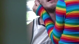 Father Catches Small Twink Getting Pounded by Her Step-brother - Kenzie Reeves