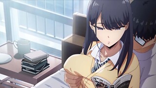 Otaku eating his Academy mate to read manga.