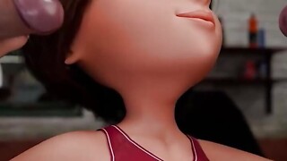 The Incredibles - Eslatigirl Cheats By Taking 2 Dongs At One time