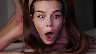 OMG, MY Pain in the neck IS Wing as well as TIGHT! Cute 18 Yo Teen STRUGGLES Via Agonizing Anal Mad about - Alina Foxxx